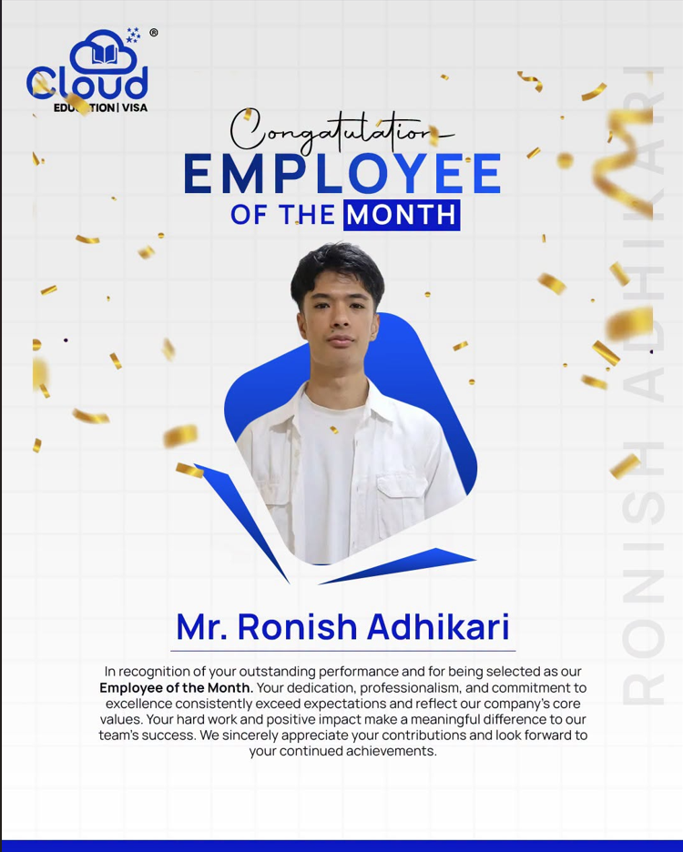 Employee of The Month June