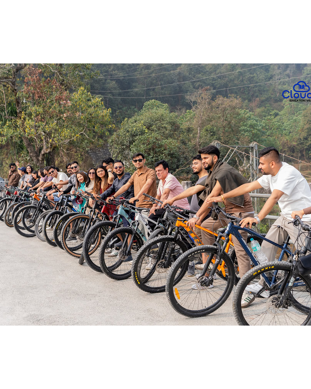 Cycling in Pokhara
